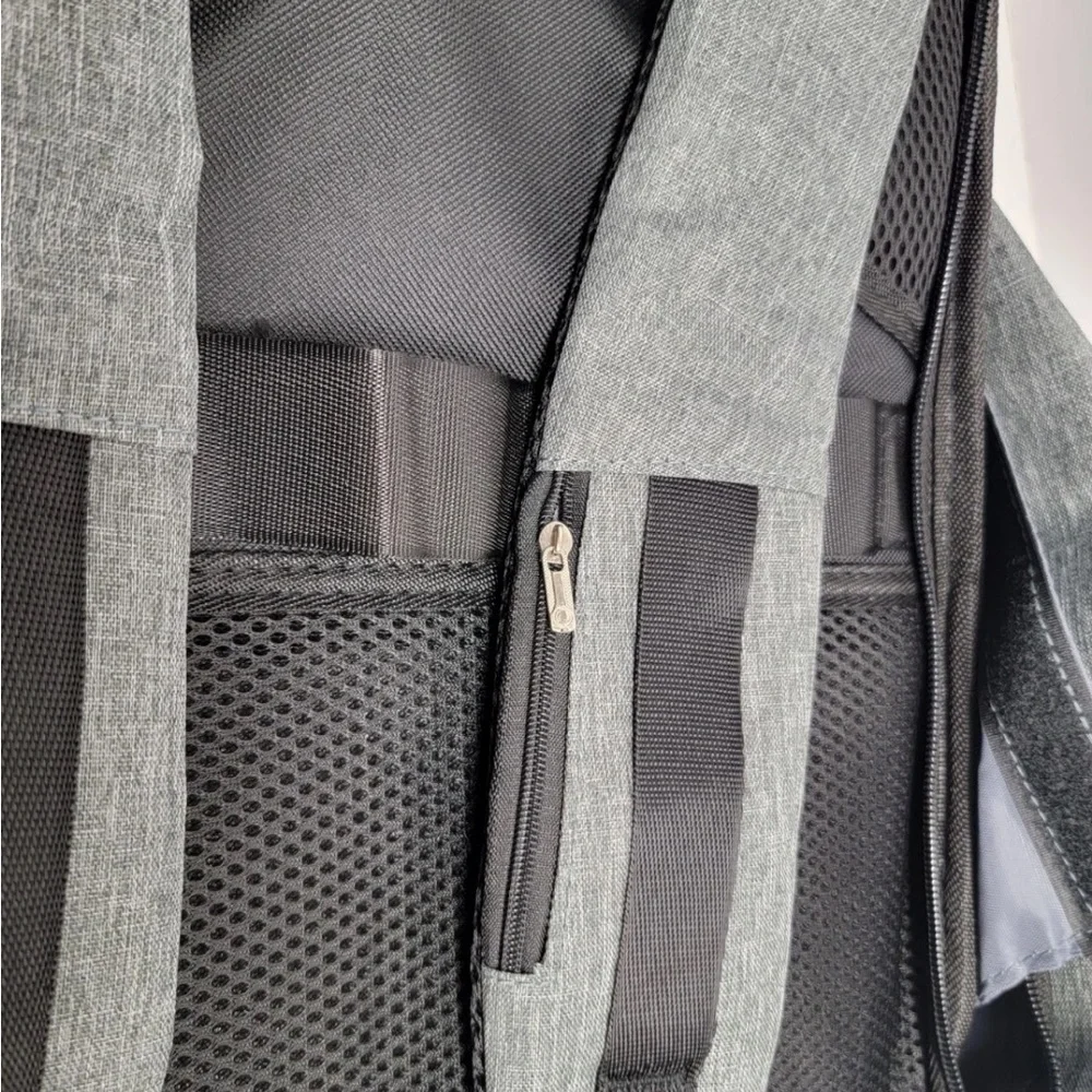 Anti Theft Multifunction UniSex Backpack USB Charging Laptop Rucksacks 17 X 12